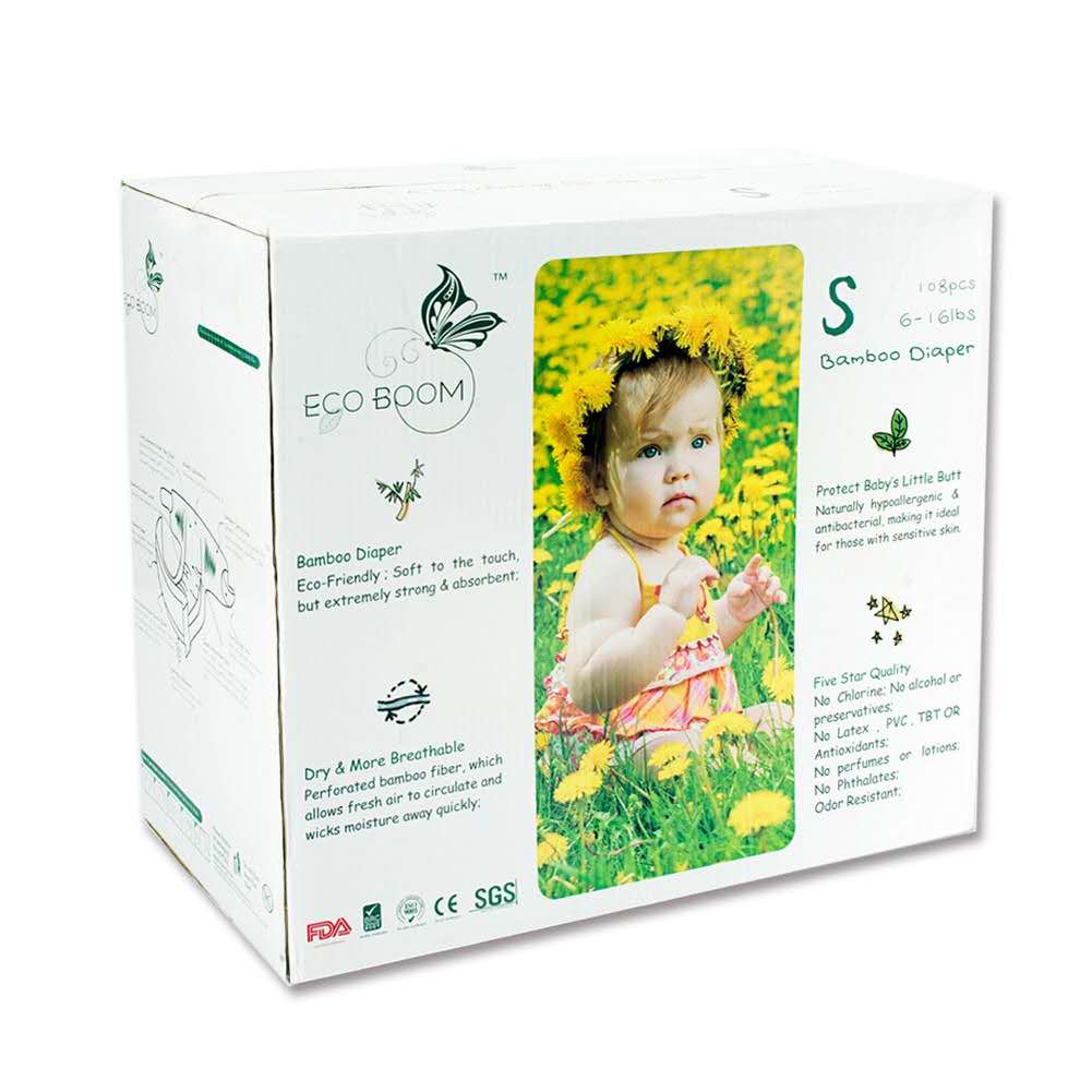 Eco Boom biodegradable nappies