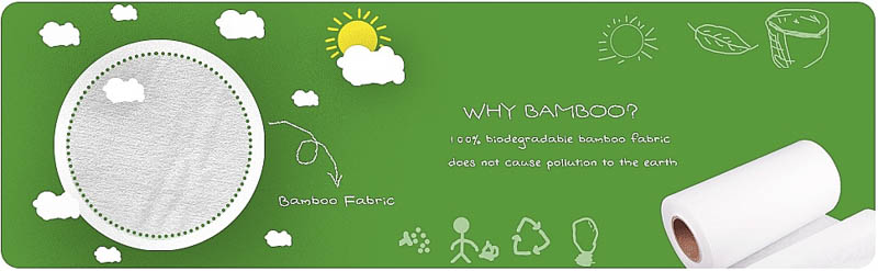 100% Biodegradable Bamboo Fabric