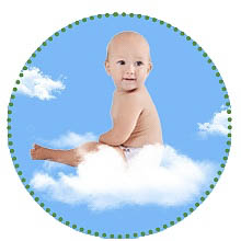 Soft Biodegradable Nappies Sensitive on Baby's Skin