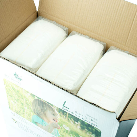 Biodegradable Disposable Nappies in Recyclable Packaging Size Large 4